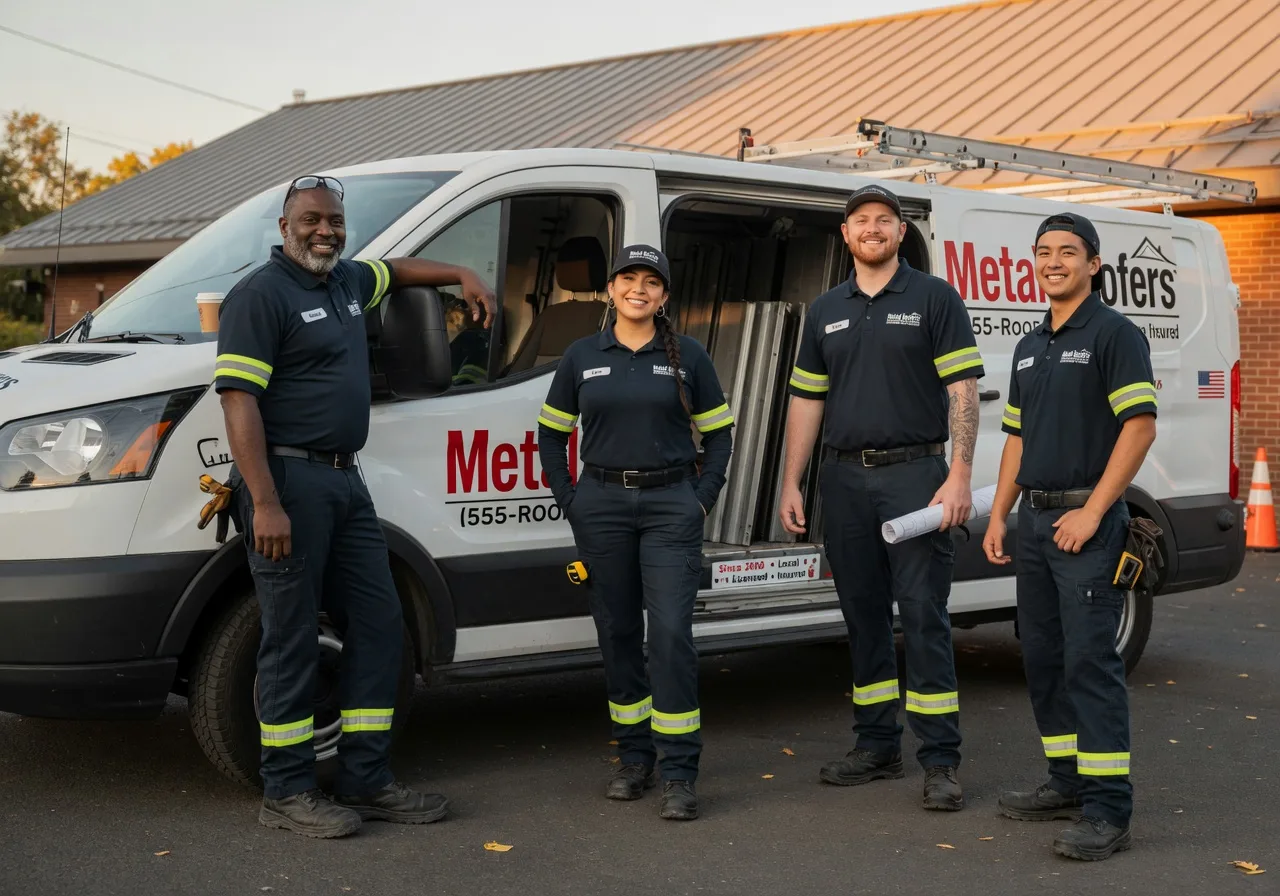 Metal Roofing Installation company in Silver City, IA
